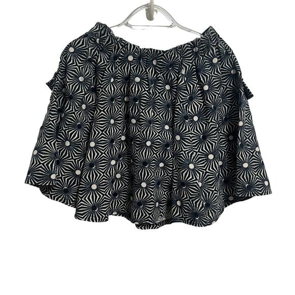 Free People So Much Sun Skirt Abstract Print Size Small Cargo Pockets - Picture 7 of 11